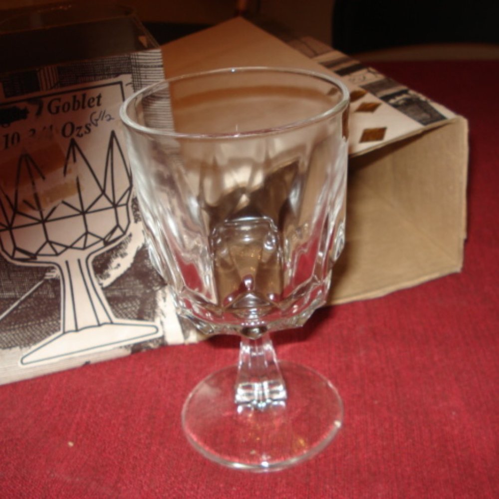 New 8 Goblets imported from France